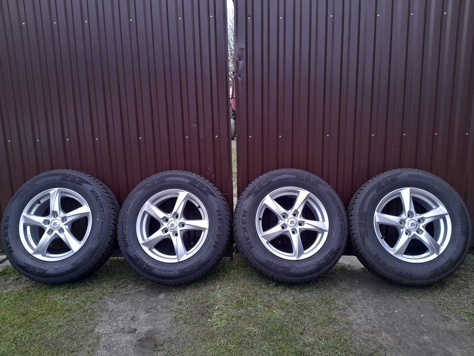 диски r16 5x114.3 зимові шини 215 70 nexen 2020рік як нові 8мм et45