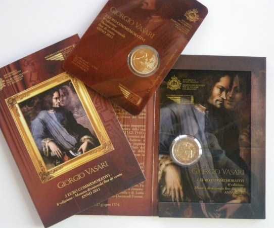 San Marino  - - - - - Moedas Comemorativas de 2 Euros