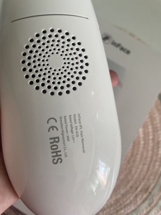 Inface ipl hair removal laserowa depilacja jaki philips lumea