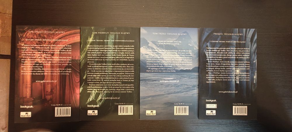 Zestaw 4 książek - Danielle L. Jensen