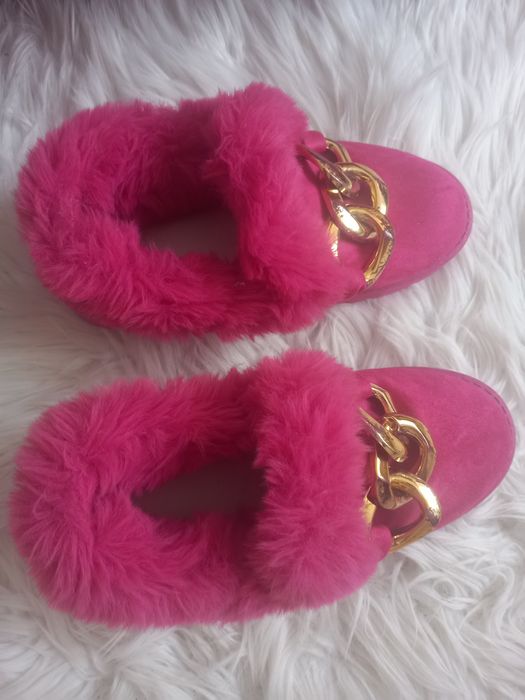 Botki amarantowe 38,wkladka 24,5cm