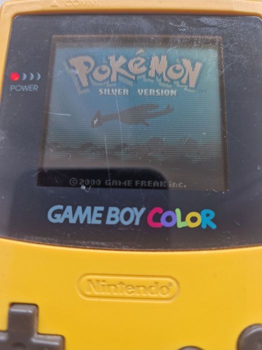Pokemon Silver na Nintendo Gameboy