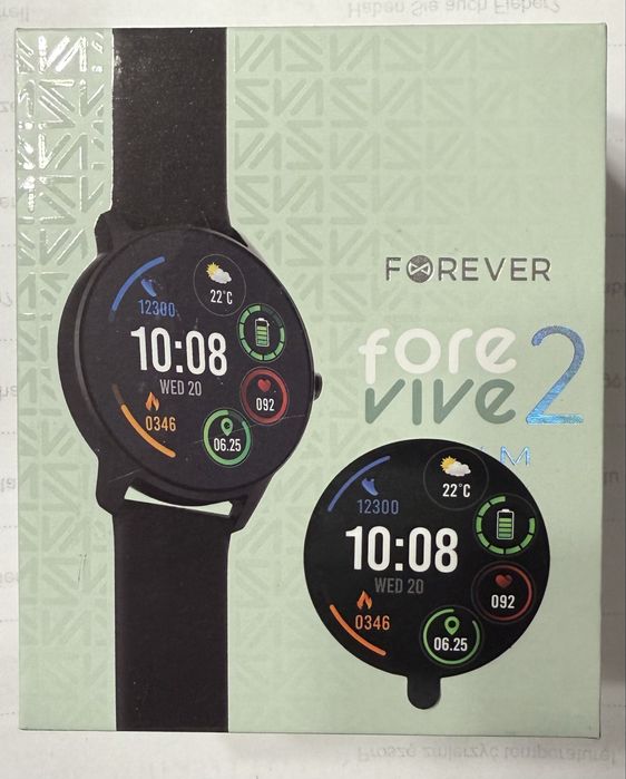 Smartwatch FOREVER fore vive 2, nowy