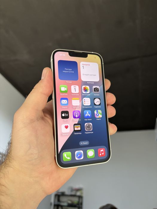 Apple iphone 13 128 gb Neverlock айфон білий
