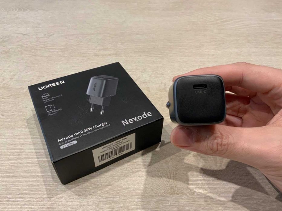 Carregador Rápido Ugreen Nexode 30W GaN (Novo)