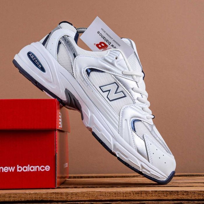 (1911) SALE Кросівки New Balance 530 білий колір (41 42 43) нб nb