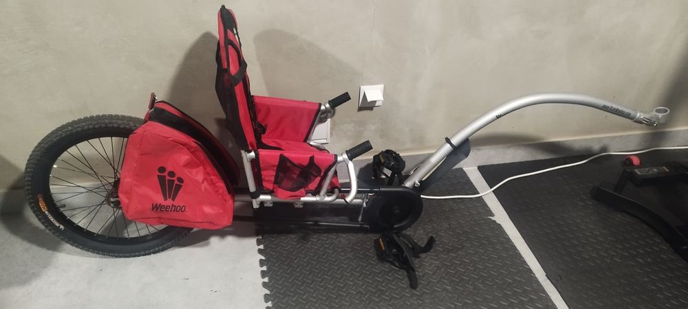 Atrelado bicicleta para crianças