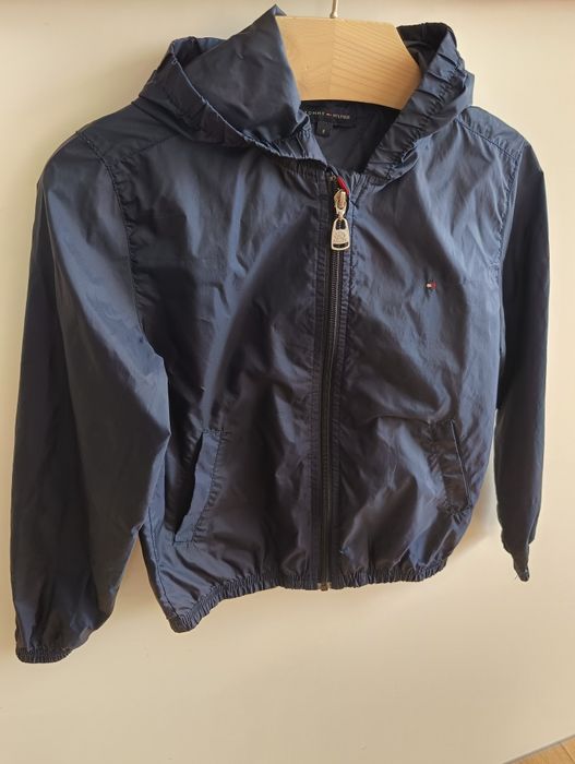 Tommy Hilfiger 128cm Kurtka Wiatrówka Wiosenna Dla Chłopca