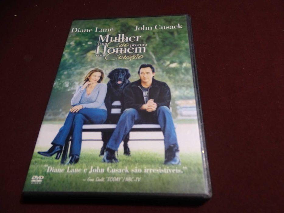 DVD-Mulher com cão procura Homem com coração-Diane Lane/John Cusack