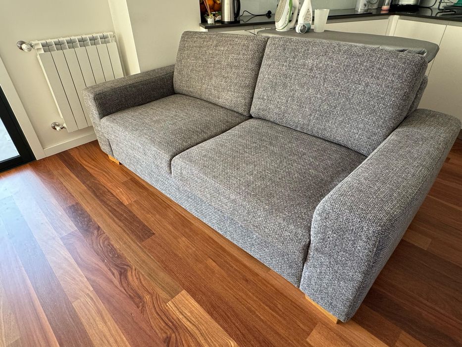 Sofa 2 lugares cizento