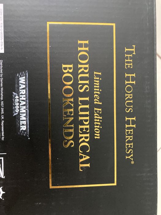 Herezja Horusa Horus Lupercal bookend warhammer podpórka pod książki