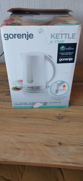 Продам электрочайник Gorenje K17WE