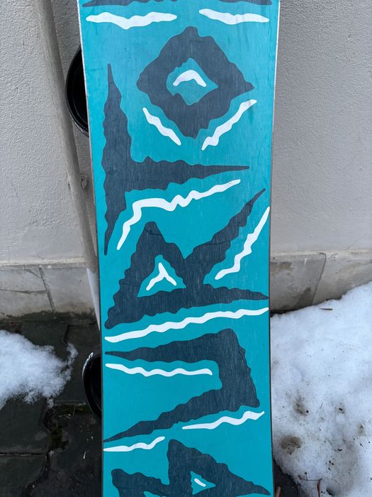 Burton chopper 120 cm z wiązaniami