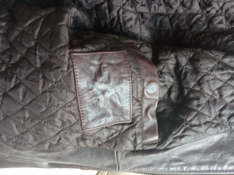 alpha industries  MA-1 damska skóra flek pilotka S size jak nowa