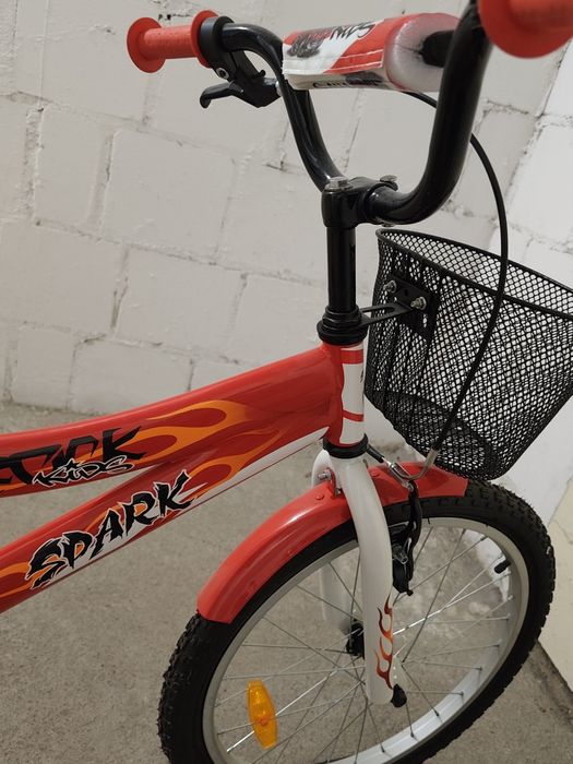 Rowerek model Rock Kids Spark 16", czerwony nowy