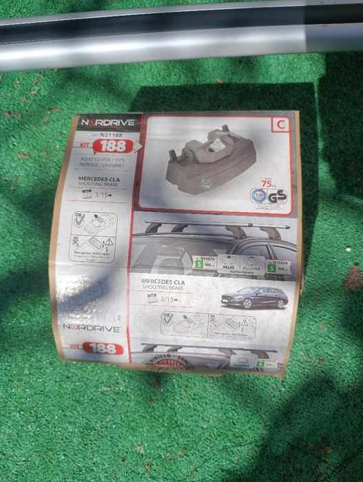 Barras de tejadilho Mercedes Class A