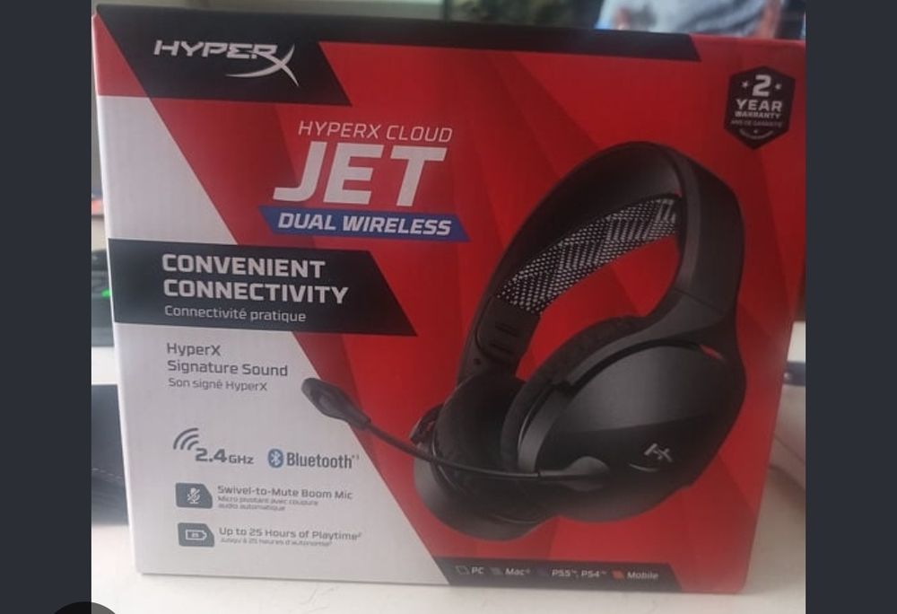 HyperX Jet Dual Wireless Bluetooth (COM GARANTIA)