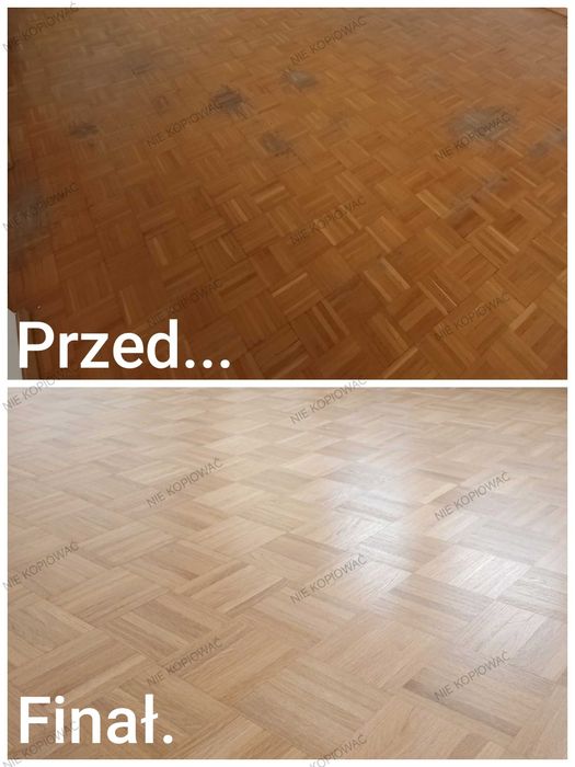 Cyklinowanie parkietów i schodów