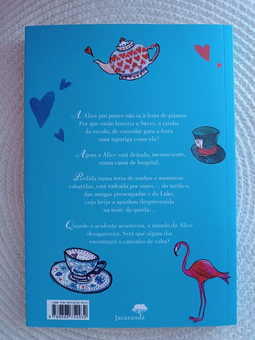 Livro " A rapariga do outro lado do espelho"