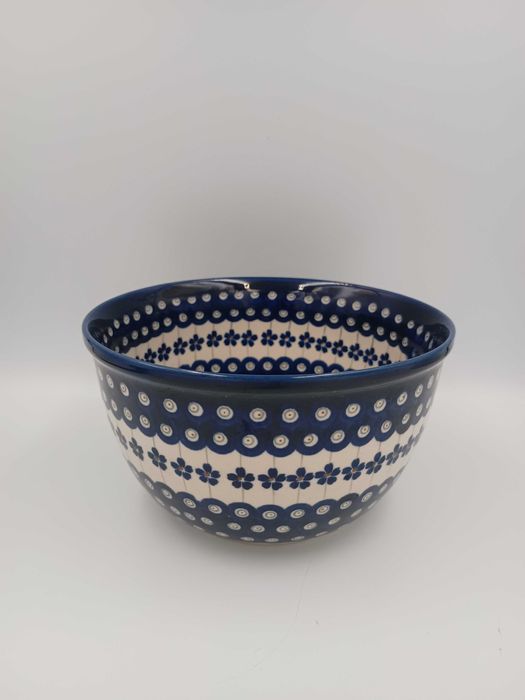 Duża ceramiczna misa Bolesławiec miska ceramika z PRL