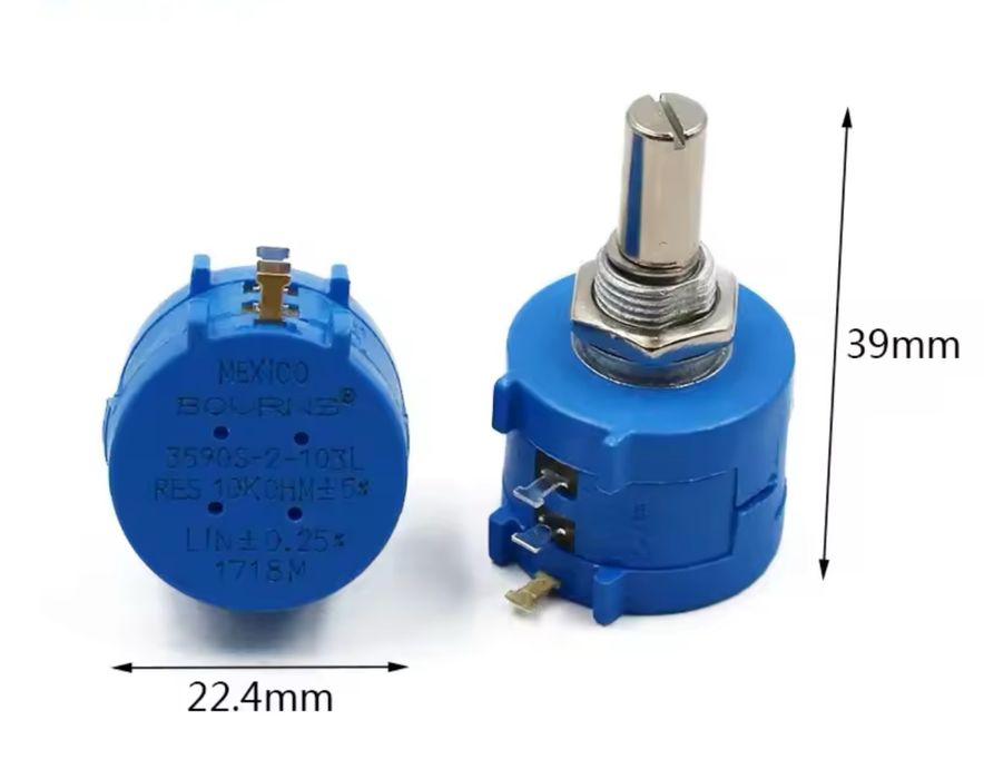 Багатооборотний потенціометр 3590s-2-103L 10кОм