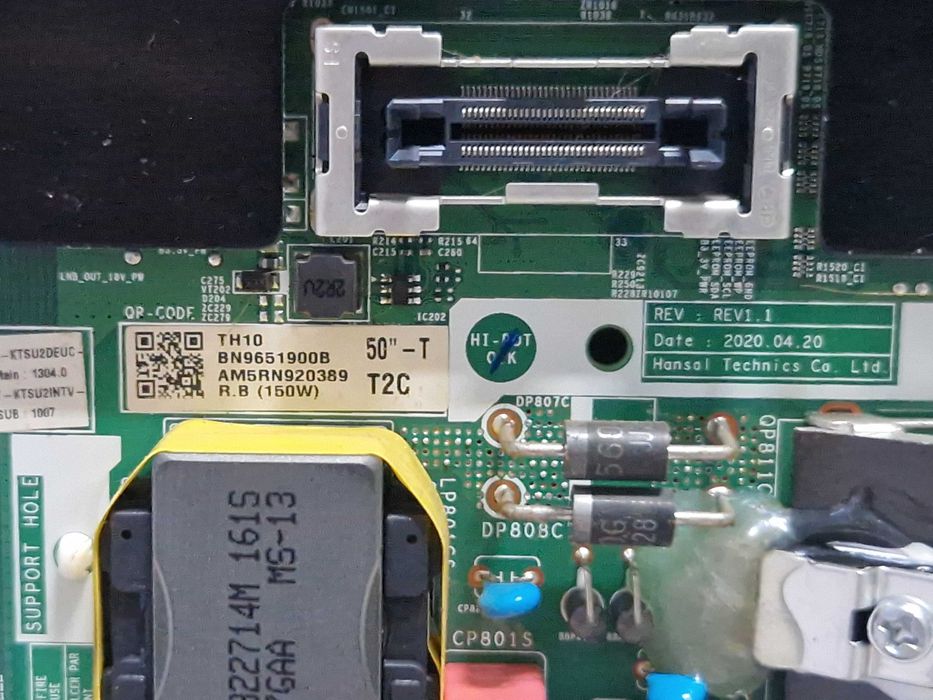 Peças TV Samsung UE50TU7105KXXC