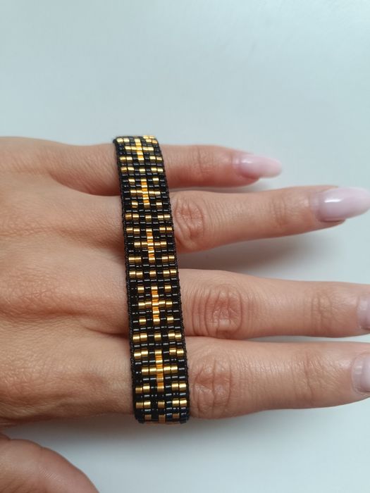 Bransoletka szeroka handmade