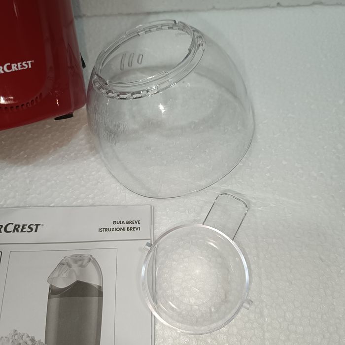 Máquina de Fazer Pipocas SilverCrest  SPCM 1200 C1 1200W na Caixa
