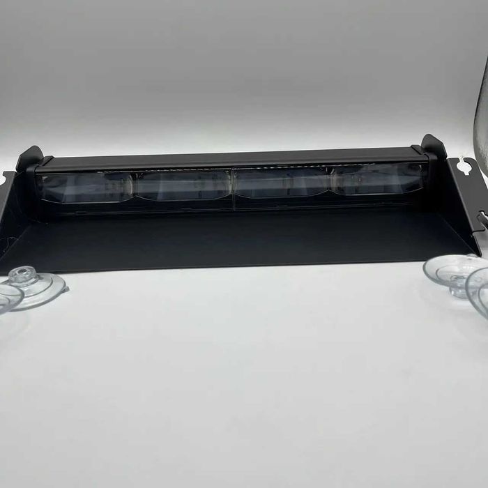 Проблисковий маячок під лобове скло 31см Стробоскоп червоний синій