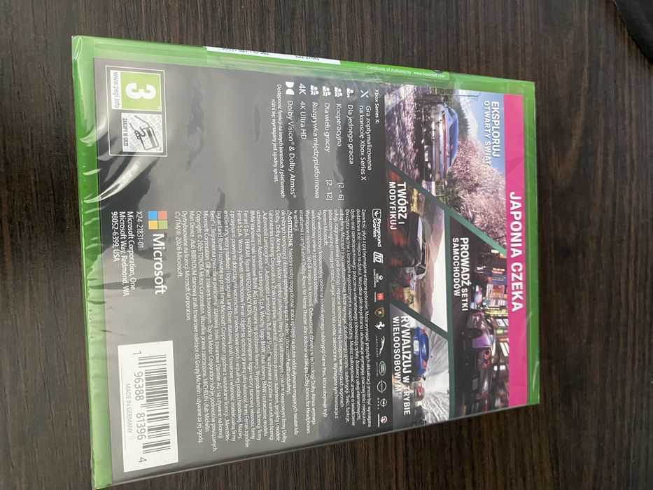 FORZA HORIZON 6 nowa folia