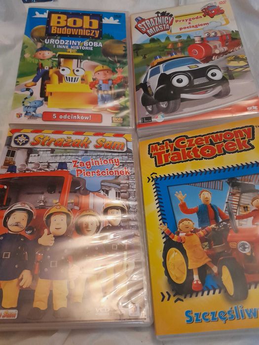 BAJKI na DVD Nowe MAM 4 Bajki na 4 płytach DVD