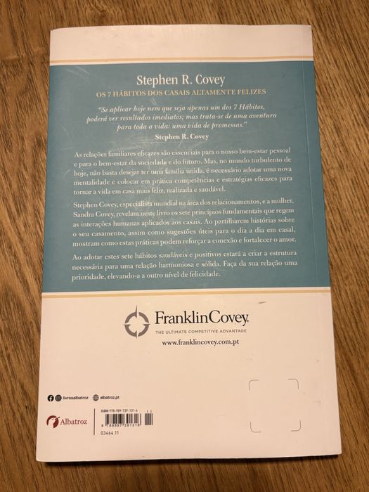 Livro - Os 7 Hábitos dos Casais Altamente Felizes