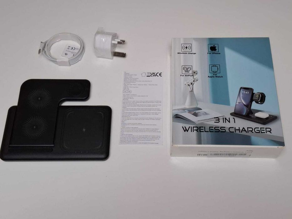 Stacja ładująca 3w1 iPhone Samsung