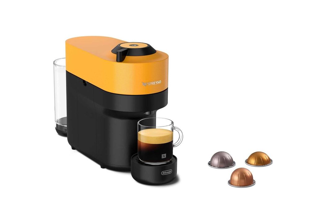 Кавоварка Nespresso De'Longhi Vertuo Pop - Mango Yellow