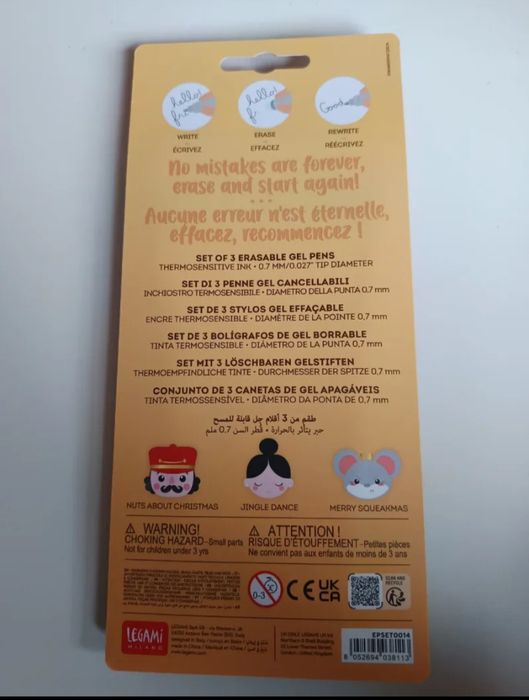 Legami Canetas natal