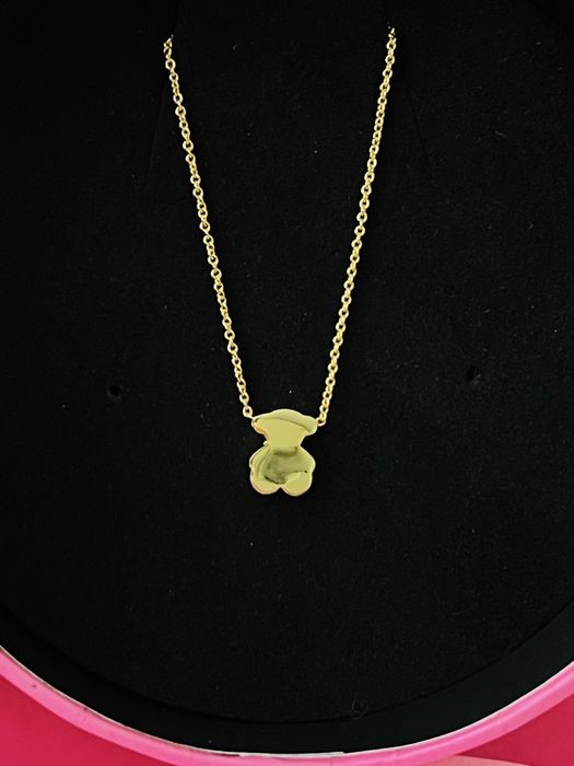 Tous sweet dolls nowy naszyjnik 42 cm miś 1 cm