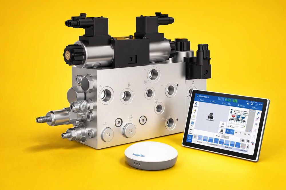 Sveaverken nawigacja hydrauliczna Skonfiguruj