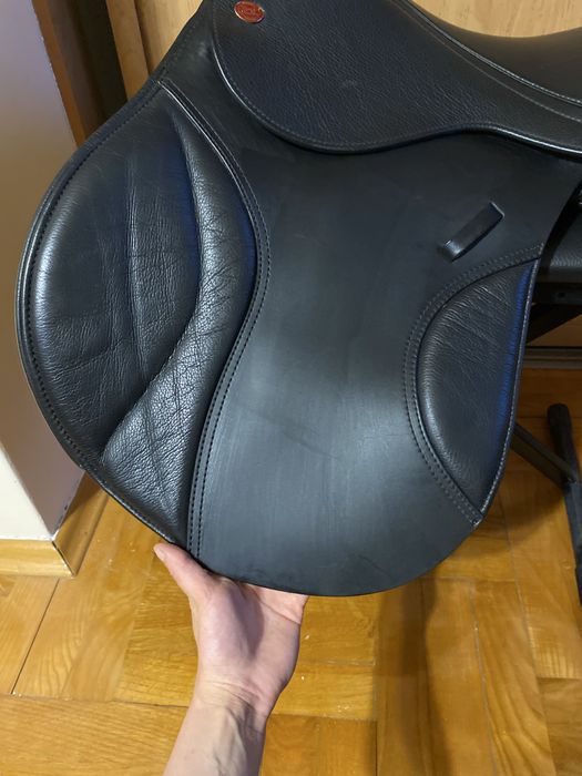 Siodło Kent&Masters High Wither Compact GP 17  czarne