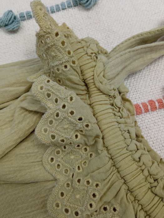 Bluzeczka tunika na ramiączkach Zara r.98/104