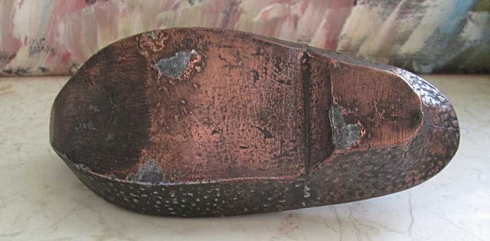 Пепельница  из ссср.Башмак Аладдина.Литье. Шпитар.