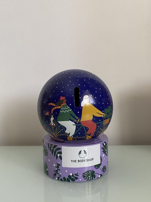 Globo de neve lather & smooth - mealheiro body shop