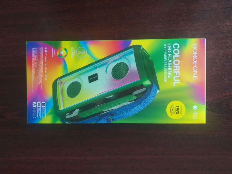 Портативна, бездротова колонка Borofone (Камуфляж) Нова!