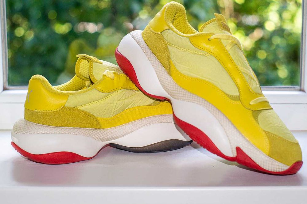 ‼️Кросівки Puma Alteration PN-1 Ms 369771-03 Leather/Suede Lime 44 р. оригінал