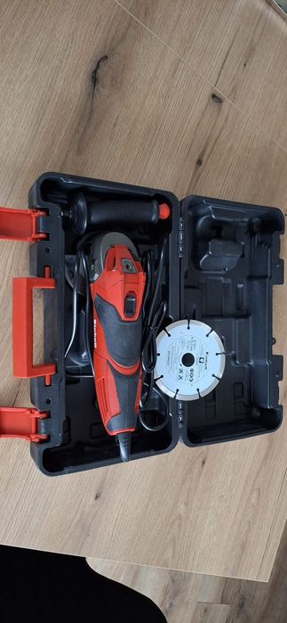 einhell szlifierka kątowa te-ag 125/750 / 7 z walizką