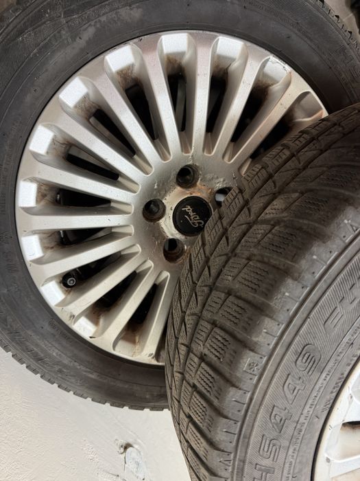 Oryginalne aulfelgi Ford Mondeo Mk5-16 + opony Fulda Zimowe