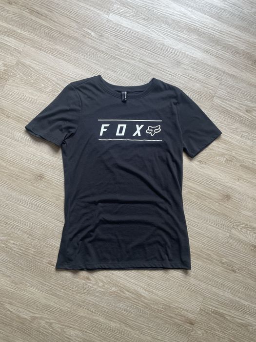 FOX RACING – czarna koszulka T-shirt – rozmiar M