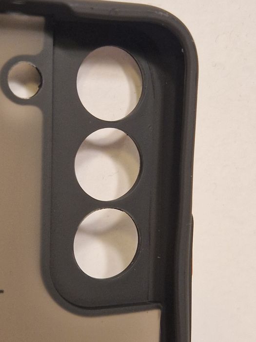 Vennus Color Button Bumper do Samsung Galaxy S22 Plus Czarny