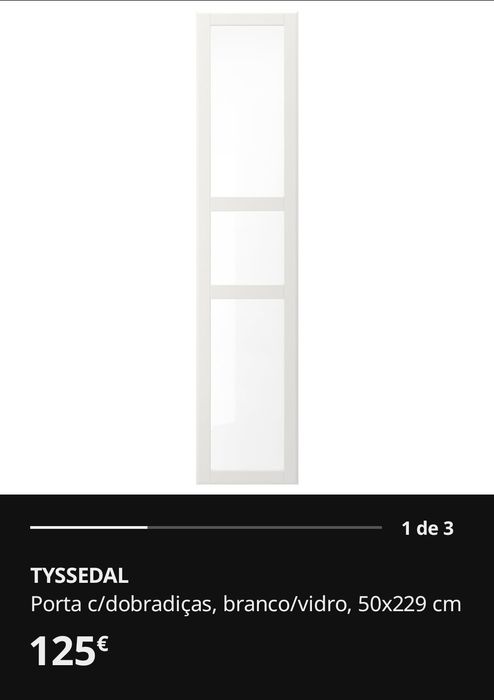 Porta vidro armário IKEA tyssedal