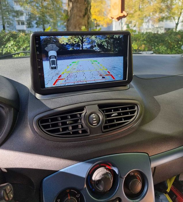 Rádio 2DIN 9"• Renault Clio 3 III • (2005 a 2014) • Android [4+64GB]