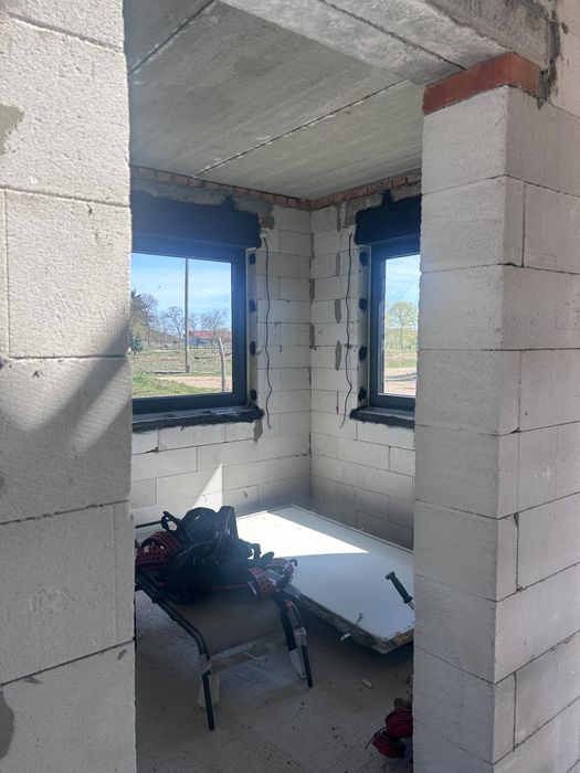 Na sprzedaż dom w stanie surowym zamkniętym – Walewice, woj. lubuskie